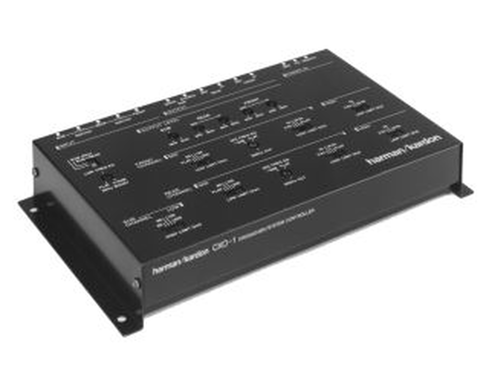 CXO 1 - Black - 3-Way / 6-Channel Active Crossover - Hero